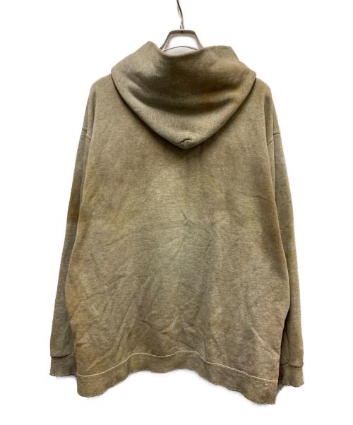 NIKE（ナイキ）NIKE (ナイキ) ロゴフーディ ベージュ サイズ:XLの古着・服飾アイテム