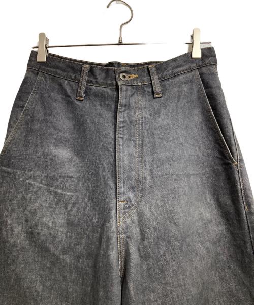 KAPITAL（キャピタル）KAPITAL (キャピタル) キナリデニム ポートバギーパンツ/Natural denim port baggy pants ブラック サイズ:Sの古着・服飾アイテム