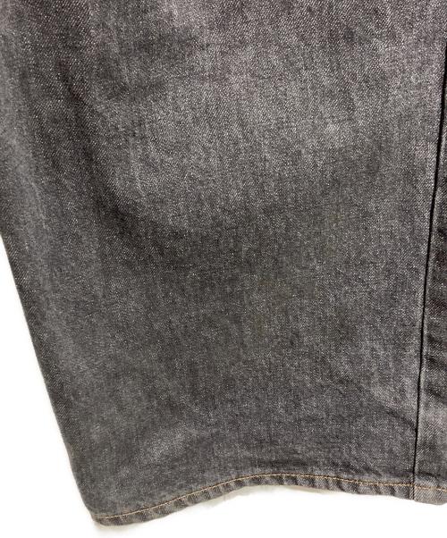 KAPITAL（キャピタル）KAPITAL (キャピタル) キナリデニム ポートバギーパンツ/Natural denim port baggy pants ブラック サイズ:Sの古着・服飾アイテム