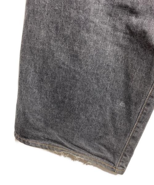 KAPITAL（キャピタル）KAPITAL (キャピタル) キナリデニム ポートバギーパンツ/Natural denim port baggy pants ブラック サイズ:Sの古着・服飾アイテム