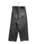 KAPITAL (キャピタル) キナリデニム ポートバギーパンツ/Natural denim port baggy pants ブラック サイズ:S：22000円