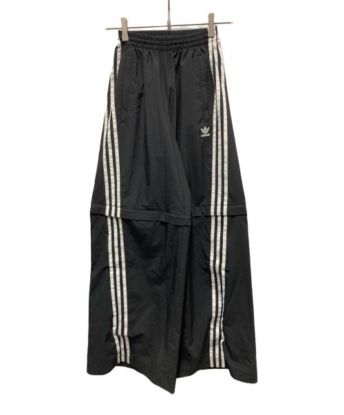adidas（アディダス）adidas (アディダス) オーバーサイズ ジップオフトラックパンツ ブラック サイズ:XSの古着・服飾アイテム
