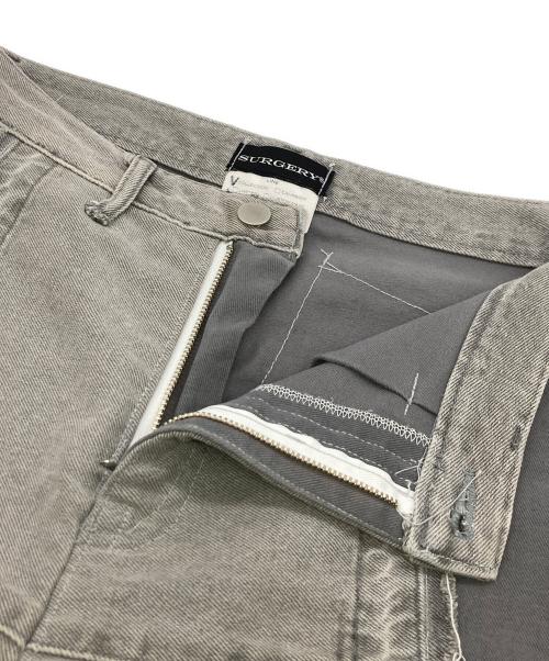 SURGERY（サージェリー）SURGERY (サージェリー) SURGERY REMAKE DENIM グレー サイズ:Sの古着・服飾アイテム