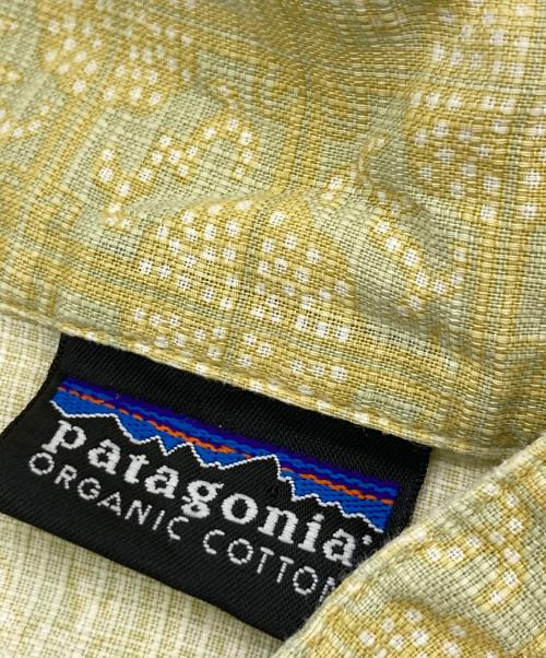 Patagonia（パタゴニア）Patagonia (パタゴニア) 90s ORGANIC COTTON ACSHIRT イエロー サイズ:	SIZE Mの古着・服飾アイテム