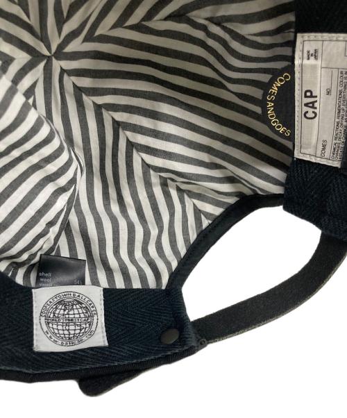 COMES AND GOES（カムズアンドゴーズ）COMES AND GOES (カムズアンドゴーズ) COOPERSTOWN BALL CAP (クーパーズタウンボールキャップ) キャップ ブラック サイズ:不明の古着・服飾アイテム