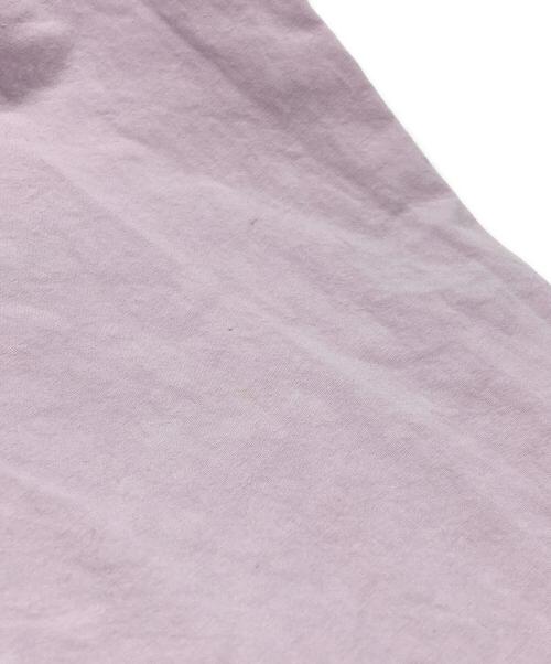 Curensology（カレンソロジー）Curensology (カレンソロジー) コットンリネンドロストパンツ/Cotton-Linen Drawstring Pants  パープル サイズ:Fの古着・服飾アイテム