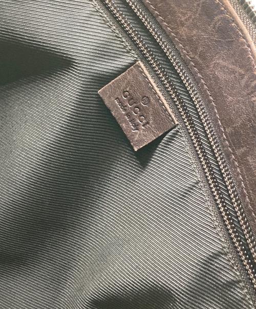 GUCCI（グッチ）GUCCI (グッチ) ショルダーバッグ ブラウンの古着・服飾アイテム