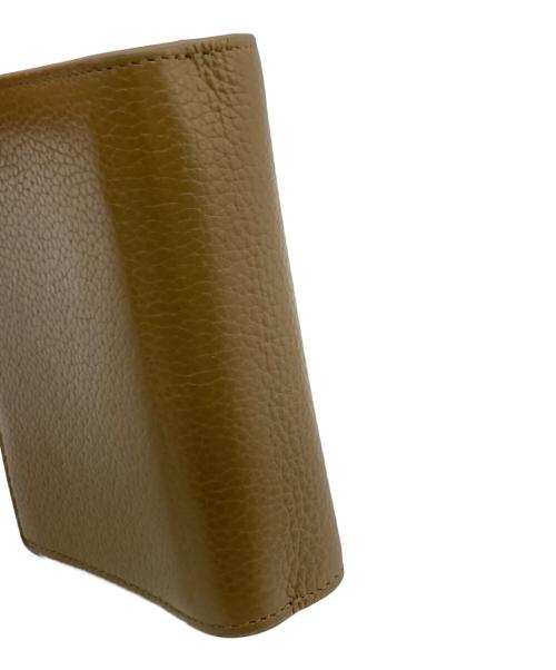MARNI（マルニ）MARNI (マルニ) COMPACT ZIP WALLET ブラウン×ブルー サイズ:Free(実寸参照）の古着・服飾アイテム