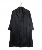 ISSEY MIYAKE MENイッセイミヤケメン）の古着「ナイロンメッシュロングチェスターコート/