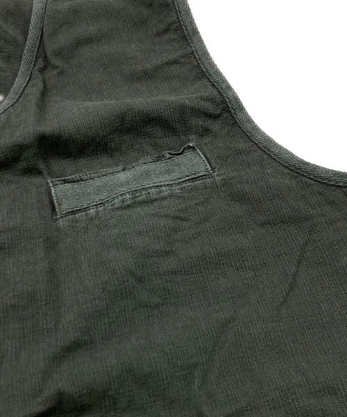 ARMANI JEANS（アルマーニジーンズ）ARMANI JEANS (アルマーニジーンズ) メタルボタンジレ グリーン サイズ:48の古着・服飾アイテム