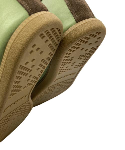 PANE（パネ）PANE (パネ) Light Training ローカットスニーカー グリーン×ブラウン サイズ:UK9.5の古着・服飾アイテム