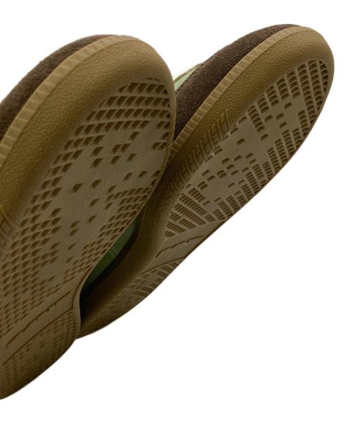 PANE（パネ）PANE (パネ) Light Training ローカットスニーカー グリーン×ブラウン サイズ:UK9.5の古着・服飾アイテム