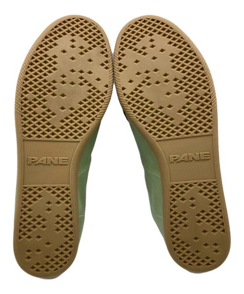 PANE（パネ）PANE (パネ) Light Training ローカットスニーカー グリーン×ブラウン サイズ:UK9.5の古着・服飾アイテム