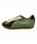 PANE (パネ) Light Training ローカットスニーカー グリーン×ブラウン サイズ:UK9.5：19000円