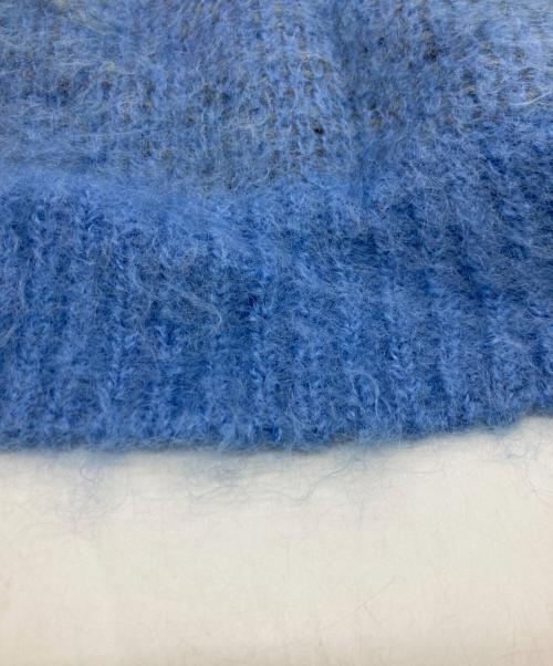 AMBUSH（アンブッシュ）AMBUSH (アンブッシュ) Mohair Striped Knit ブルー×グリーン サイズ:3の古着・服飾アイテム