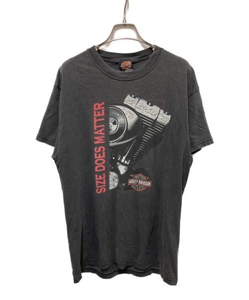 HARLEY-DAVIDSON（ハーレーダビッドソン）HARLEY-DAVIDSON (ハーレーダビッドソン) FREDERICK MARYLANDプリントTシャツ グレー サイズ:Mの古着・服飾アイテム
