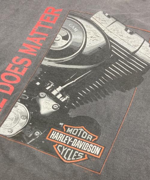 HARLEY-DAVIDSON（ハーレーダビッドソン）HARLEY-DAVIDSON (ハーレーダビッドソン) FREDERICK MARYLANDプリントTシャツ グレー サイズ:Mの古着・服飾アイテム