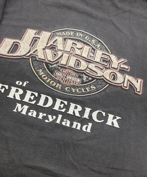 HARLEY-DAVIDSON（ハーレーダビッドソン）HARLEY-DAVIDSON (ハーレーダビッドソン) FREDERICK MARYLANDプリントTシャツ グレー サイズ:Mの古着・服飾アイテム