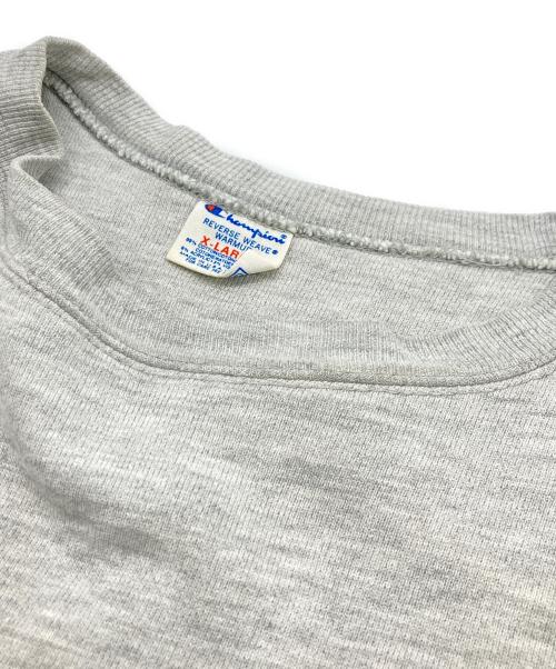 Champion（チャンピオン）Champion (チャンピオン) 80s 目つきダブルフェイスREVERSE WEAVE グレー サイズ:	SIZE XLの古着・服飾アイテム