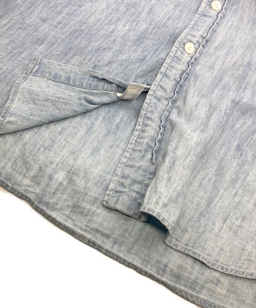 POLO RALPH LAUREN（ポロ・ラルフローレン）POLO RALPH LAUREN (ポロ・ラルフローレン) 90s シャンブレーシャツ スカイブルー サイズ:	SIZE XLTの古着・服飾アイテム