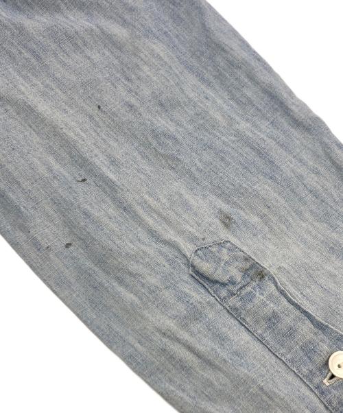POLO RALPH LAUREN（ポロ・ラルフローレン）POLO RALPH LAUREN (ポロ・ラルフローレン) 90s シャンブレーシャツ スカイブルー サイズ:	SIZE XLTの古着・服飾アイテム