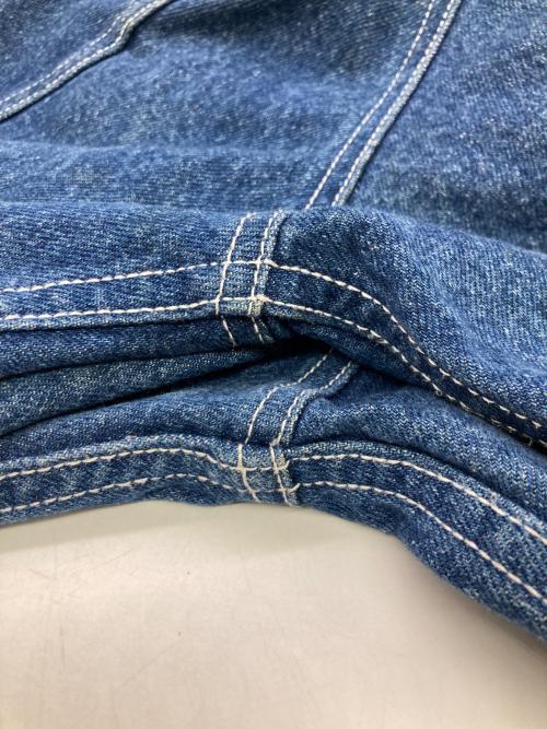 ficce jeans（フィッチェ ジーンズ）FICCE JEANS (フィッチェ ジーンズ) 再構築ニット刺繍パッチデニムジャケット インディゴ サイズ:Fの古着・服飾アイテム