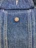 中古・古着 FICCE JEANS (フィッチェ ジーンズ) 再構築ニット刺繍パッチデニムジャケット インディゴ サイズ:F：15000円