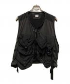 C.P COMPANYシーピーカンパニー）の古着「Outerwear Vest」｜ブラック