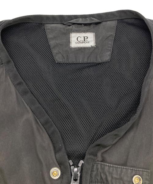 C.P COMPANY（シーピーカンパニー）C.P COMPANY (シーピーカンパニー) Outerwear Vest ブラック サイズ:	SIZE 46の古着・服飾アイテム