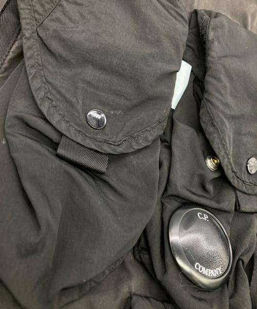 C.P COMPANY（シーピーカンパニー）C.P COMPANY (シーピーカンパニー) Outerwear Vest ブラック サイズ:	SIZE 46の古着・服飾アイテム