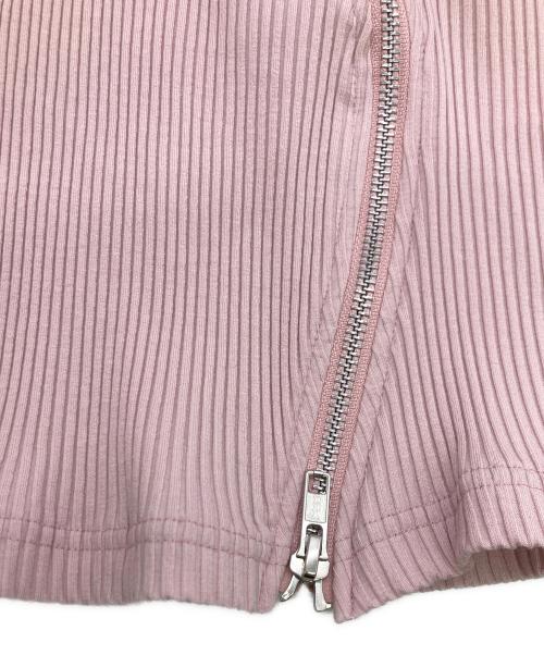 MAISON SPECIAL（メゾンスペシャル）MAISON SPECIAL (メゾンスペシャル) 2WAY RIB TOPS ピンク サイズ:FREEの古着・服飾アイテム