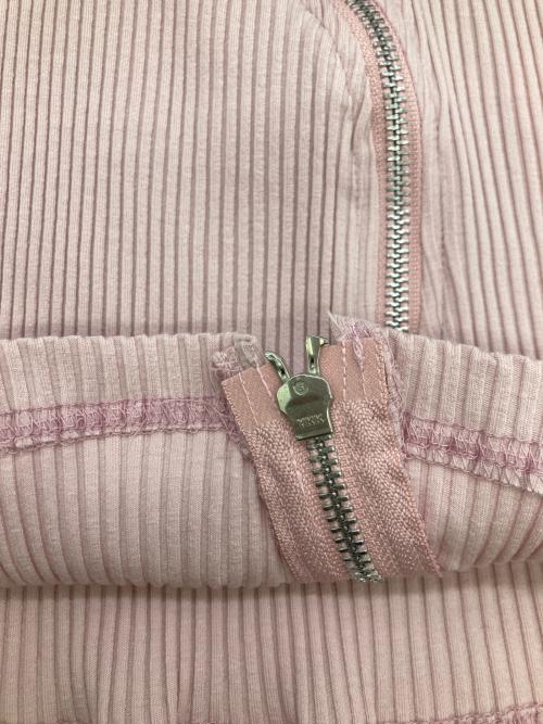 MAISON SPECIAL（メゾンスペシャル）MAISON SPECIAL (メゾンスペシャル) 2WAY RIB TOPS ピンク サイズ:FREEの古着・服飾アイテム