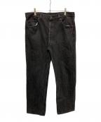 LEVI'Sリーバイス）の古着「90s 後染めブラックデニムパンツ」｜ブラック