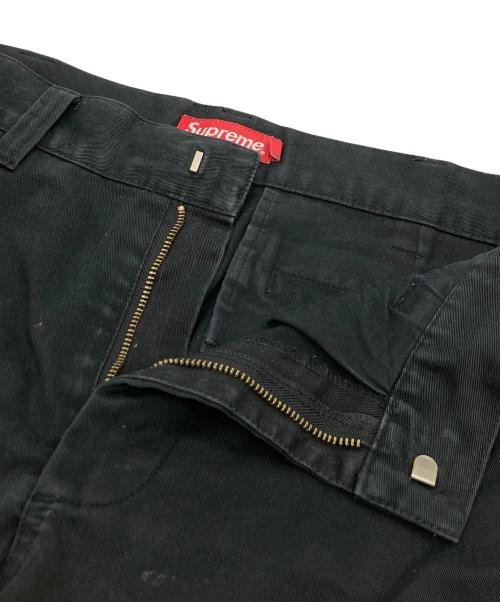 SUPREME（シュプリーム）Supreme (シュプリーム) Work Pant ブラック サイズ:76cm (W30)の古着・服飾アイテム