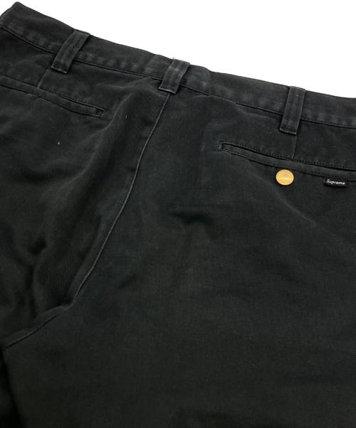 SUPREME（シュプリーム）Supreme (シュプリーム) Work Pant ブラック サイズ:76cm (W30)の古着・服飾アイテム