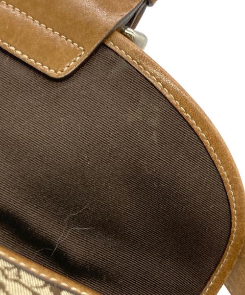 COACH（コーチ）COACH (コーチ) シグネチャーワンショルダーバッグ ブラウンの古着・服飾アイテム