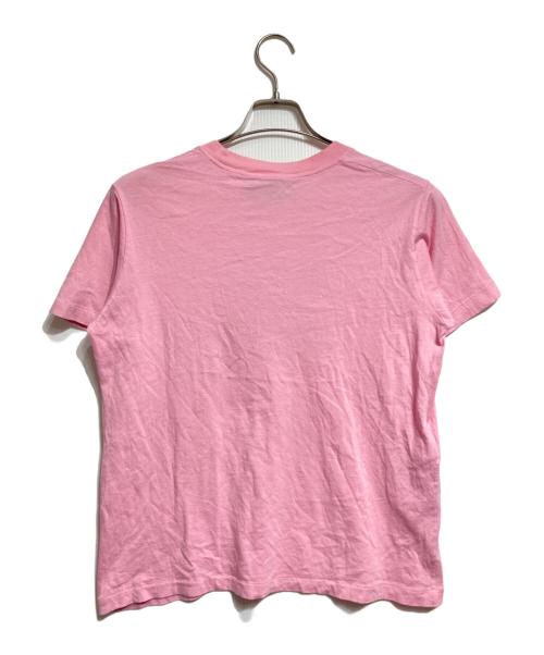 GUCCI（グッチ）GUCCI (グッチ) テニス刺繍 クルーネックTシャツ/ Tennis-Embroidered Crew Neck T-Shirt ピンク サイズ:Sの古着・服飾アイテム