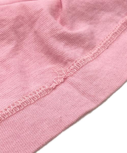 GUCCI（グッチ）GUCCI (グッチ) テニス刺繍 クルーネックTシャツ/ Tennis-Embroidered Crew Neck T-Shirt ピンク サイズ:Sの古着・服飾アイテム