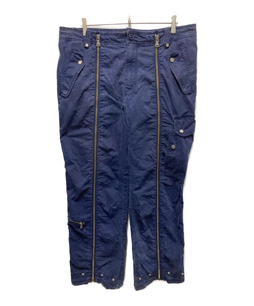 RLX RALPH LAUREN（アールエルエックスラルフローレン）RLX RALPH LAUREN (アールエルエックスラルフローレン) 90s-00s ジップギミックカーゴパンツ ネイビー サイズ:SIZE 34の古着・服飾アイテム