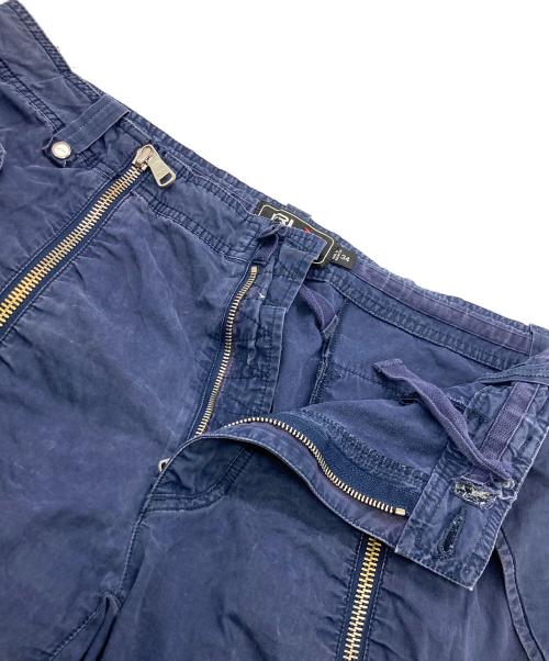 RLX RALPH LAUREN（アールエルエックスラルフローレン）RLX RALPH LAUREN (アールエルエックスラルフローレン) 90s-00s ジップギミックカーゴパンツ ネイビー サイズ:SIZE 34の古着・服飾アイテム