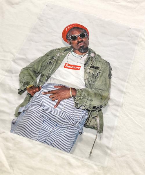 SUPREME（シュプリーム）SUPREME (シュプリーム) Andre 3000 Tee ホワイト サイズ:Largeの古着・服飾アイテム