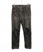 LEVI'Sリーバイス）の古着「90s 501ブラックジーンズ」｜ブラック