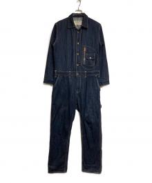 THE FLAT HEAD（ザ・フラットヘッド）の古着「デニム ジャンプスーツ/Denim Jump Suits」｜インディゴ