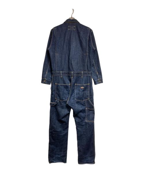 THE FLAT HEAD（ザ・フラットヘッド）THE FLAT HEAD (ザ・フラットヘッド) デニム ジャンプスーツ/Denim Jump Suits インディゴ サイズ:Sの古着・服飾アイテム