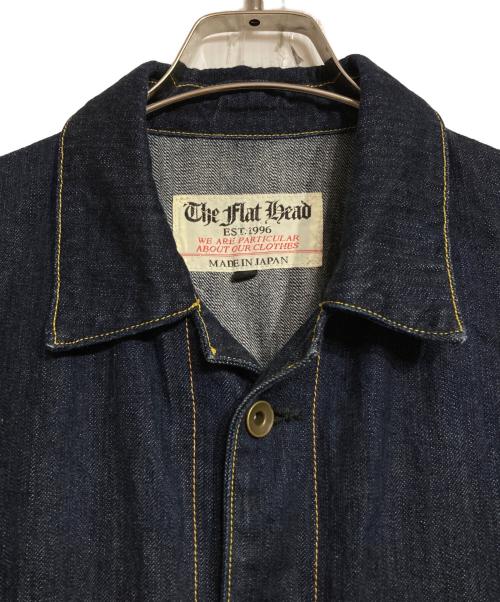 THE FLAT HEAD（ザ・フラットヘッド）THE FLAT HEAD (ザ・フラットヘッド) デニム ジャンプスーツ/Denim Jump Suits インディゴ サイズ:Sの古着・服飾アイテム