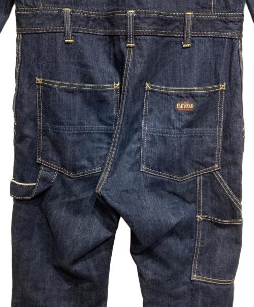 THE FLAT HEAD（ザ・フラットヘッド）THE FLAT HEAD (ザ・フラットヘッド) デニム ジャンプスーツ/Denim Jump Suits インディゴ サイズ:Sの古着・服飾アイテム