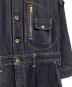中古・古着 THE FLAT HEAD (ザ・フラットヘッド) デニム ジャンプスーツ/Denim Jump Suits インディゴ サイズ:S：15000円