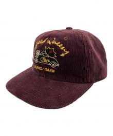 THE FLAT HEAD（ザ・フラットヘッド）の古着「コーデュロイ トラッカーキャップ」｜ボルドー