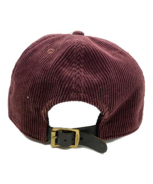 THE FLAT HEAD（ザ・フラットヘッド）THE FLAT HEAD (ザ・フラットヘッド) コーデュロイ トラッカーキャップ ボルドー サイズ:Free(実寸参照）の古着・服飾アイテム