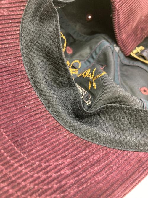 THE FLAT HEAD（ザ・フラットヘッド）THE FLAT HEAD (ザ・フラットヘッド) コーデュロイ トラッカーキャップ ボルドー サイズ:Free(実寸参照）の古着・服飾アイテム